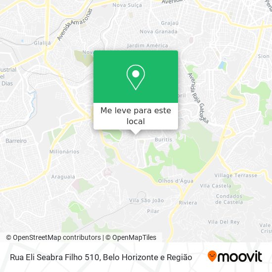 Rua Eli Seabra Filho 510 mapa