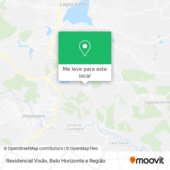 Residencial Visão mapa