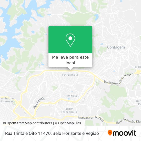 Rua Trinta e Oito 11470 mapa