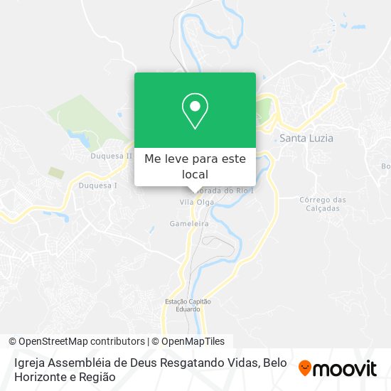 Igreja Assembléia de Deus Resgatando Vidas mapa