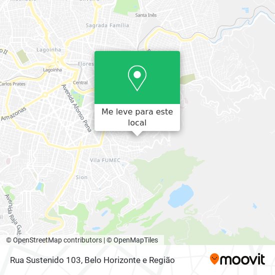 Rua Sustenido 103 mapa