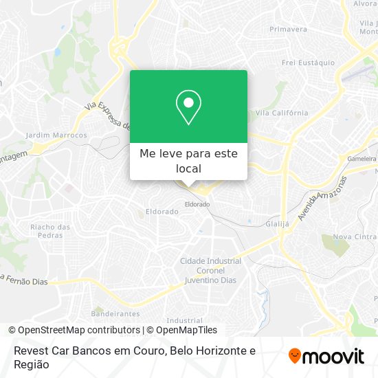 Revest Car Bancos em Couro mapa