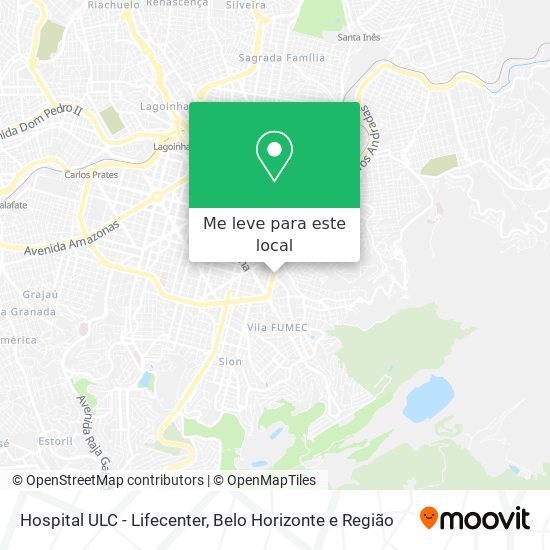 Hospital ULC - Lifecenter mapa