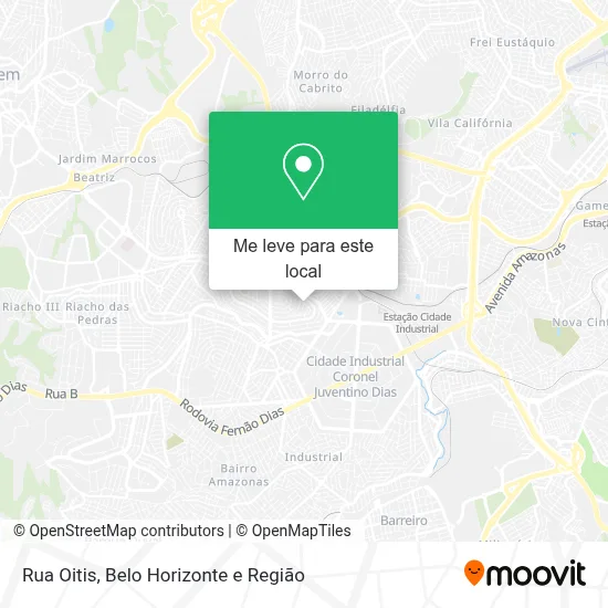 Rua Oitis mapa
