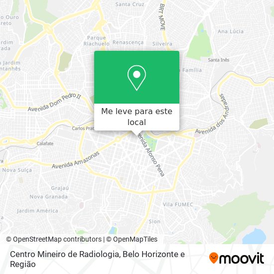 Centro Mineiro de Radiologia mapa