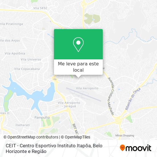 CEIT - Centro Esportivo Instituto Itapõa mapa