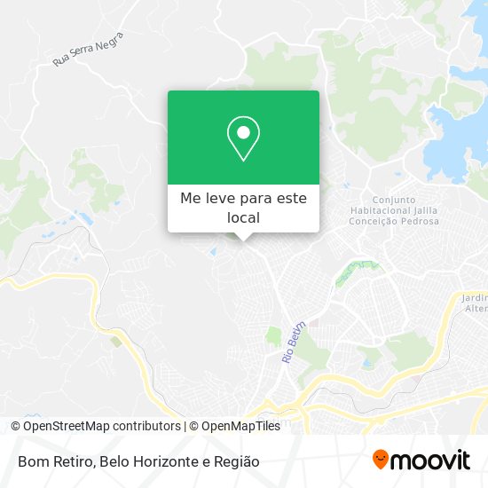 Bom Retiro mapa