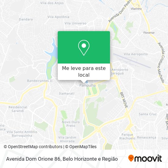 Avenida Dom Orione 86 mapa