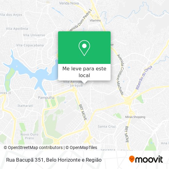 Rua Bacupã 351 mapa