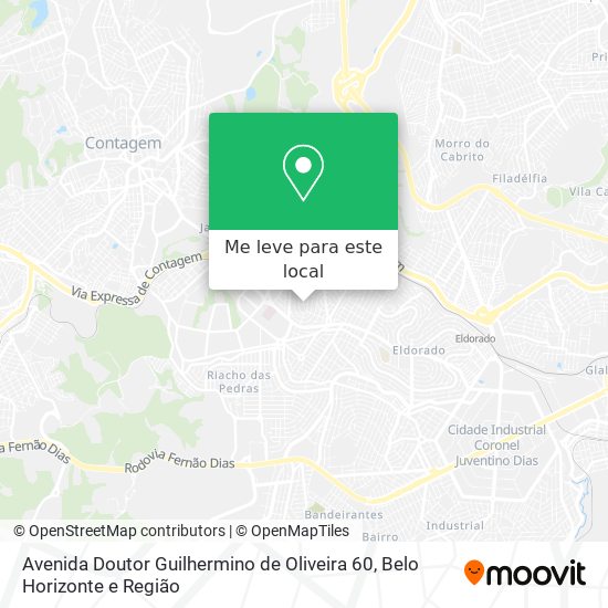 Avenida Doutor Guilhermino de Oliveira 60 mapa