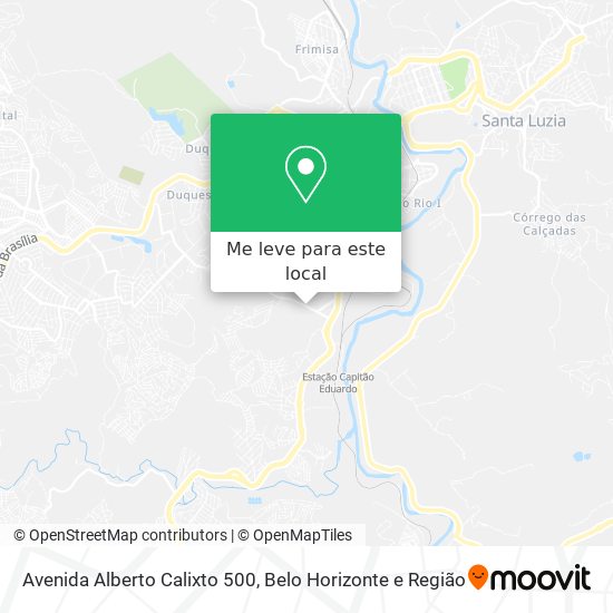 Avenida Alberto Calixto 500 mapa