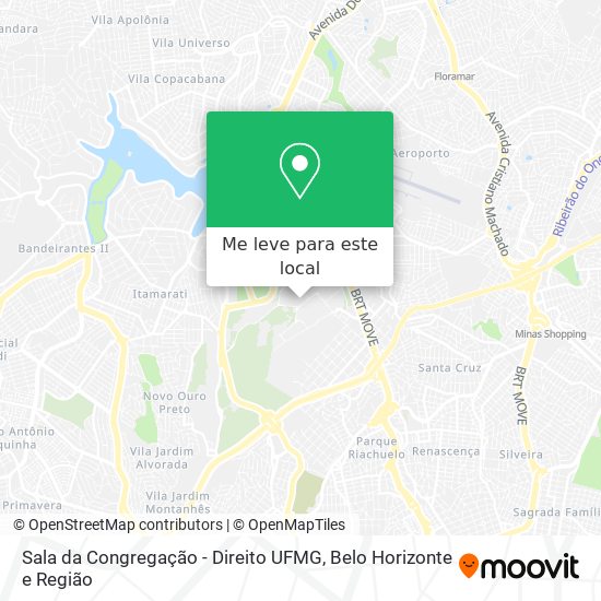 Como chegar até Sala da Congregação - Direito UFMG em Belo Horizonte de  Ônibus?