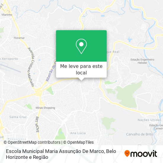 Escola Municipal Maria Assunção  De Marco mapa