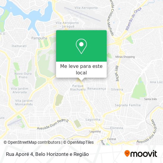 Rua Aporé 4 mapa