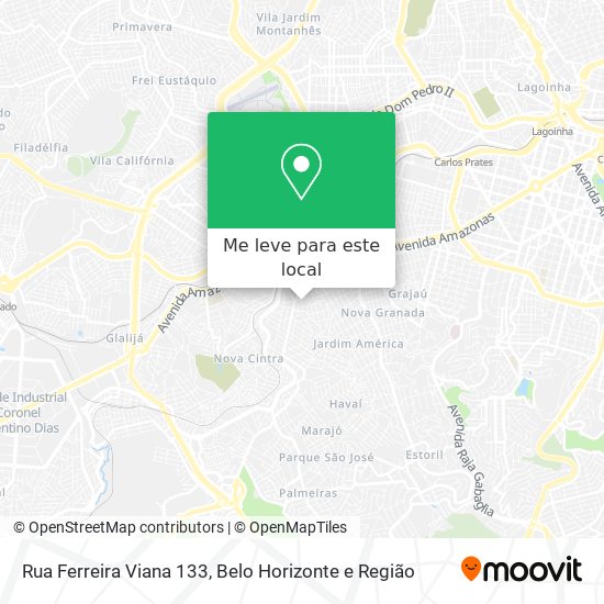 Rua Ferreira Viana 133 mapa