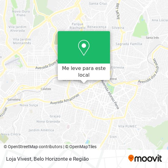Loja Vivest mapa