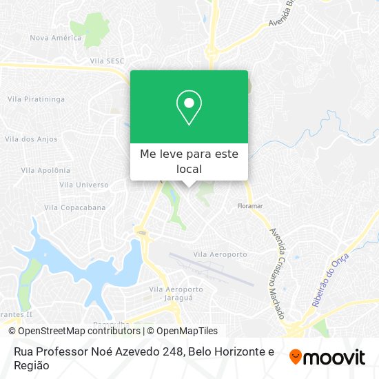 Rua Professor Noé Azevedo 248 mapa