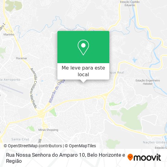 Rua Nossa Senhora do Amparo 10 mapa