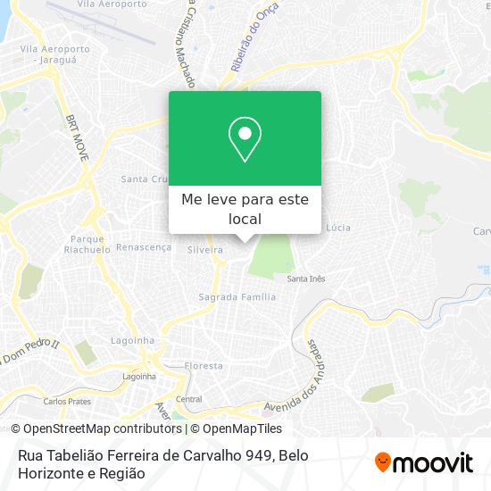 Rua Tabelião Ferreira de Carvalho 949 mapa
