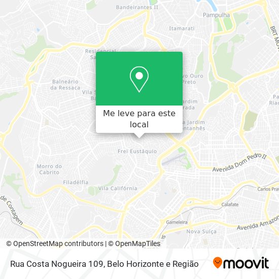Rua Costa Nogueira 109 mapa