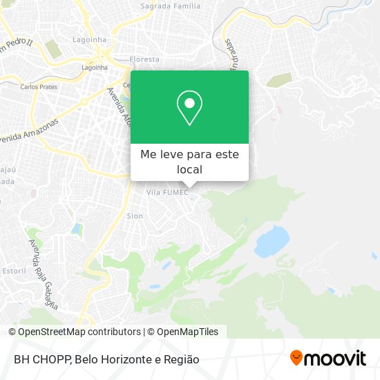 BH CHOPP mapa