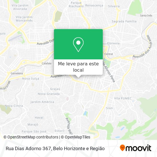 Rua Dias Adorno 367 mapa