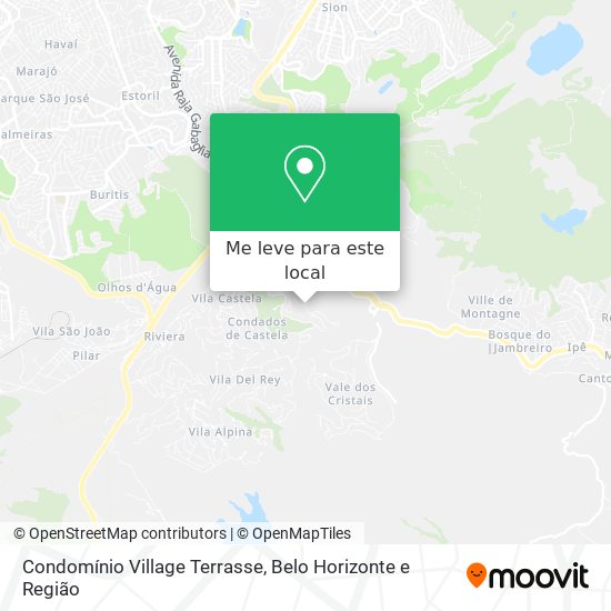 Condomínio Village Terrasse mapa
