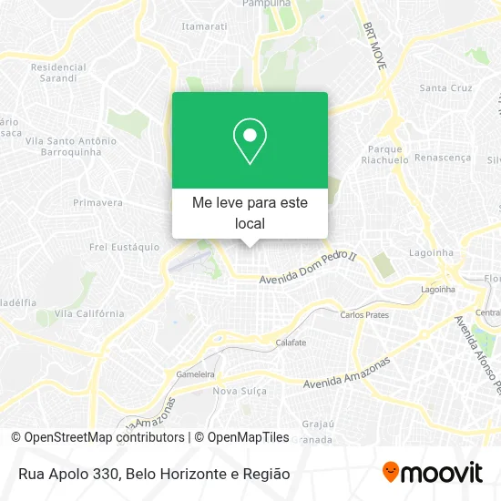 Rua Apolo 330 mapa