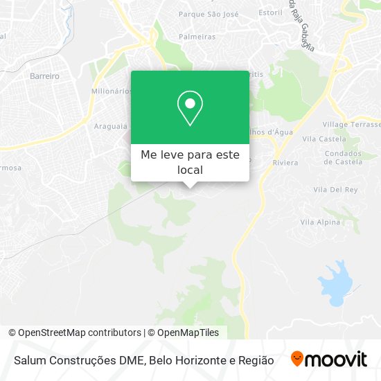 Salum Construções DME mapa