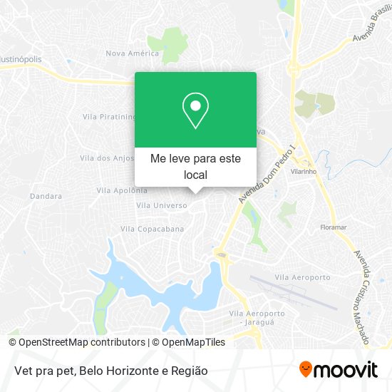 Vet pra pet mapa