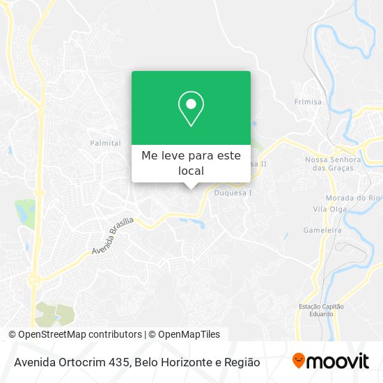 Avenida Ortocrim 435 mapa