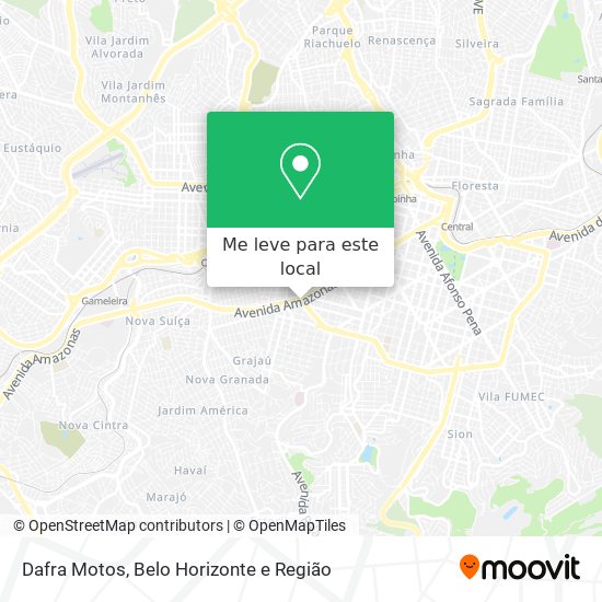Dafra Motos mapa
