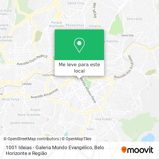1001 Ideias - Galeria Mundo Evangélico mapa