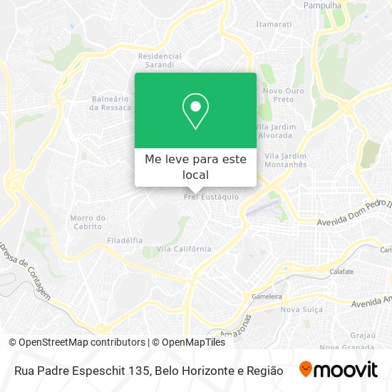 Rua Padre Espeschit 135 mapa