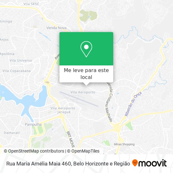Rua Maria Amélia Maia 460 mapa