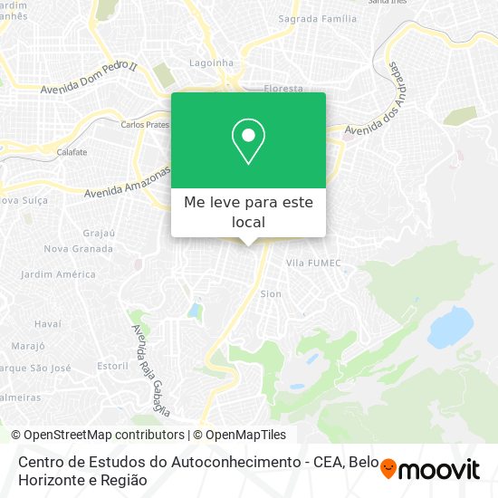 Centro de Estudos do Autoconhecimento - CEA mapa