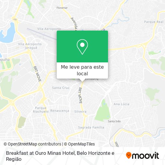 Breakfast at Ouro Minas Hotel mapa
