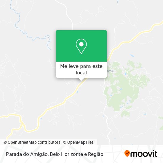 Parada do Amigão mapa