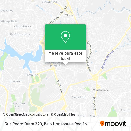 Rua Pedro Dutra 320 mapa