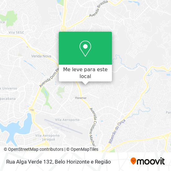 Rua Alga Verde 132 mapa