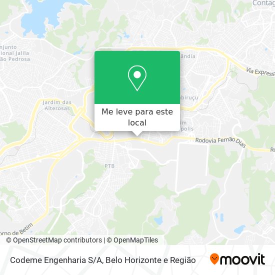 Codeme Engenharia S/A mapa