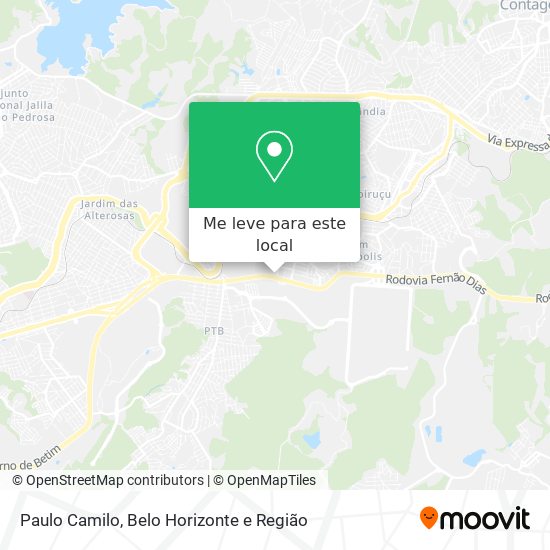 Paulo Camilo mapa