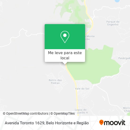 Avenida Toronto 1629 mapa