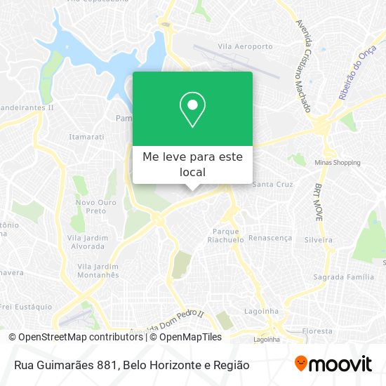 Rua Guimarães 881 mapa