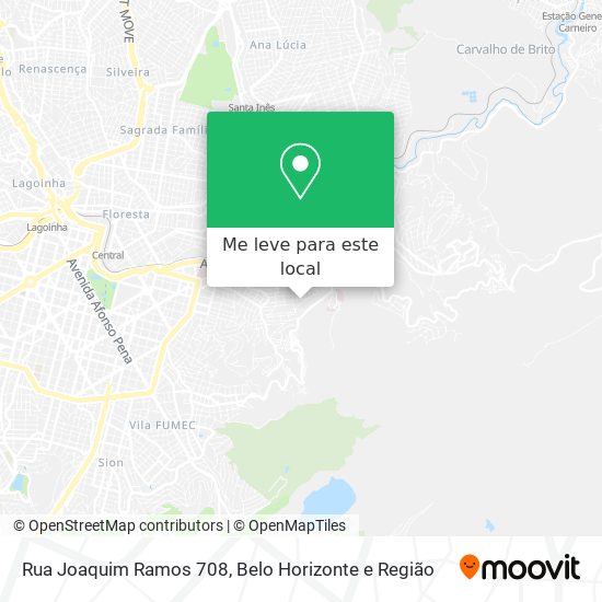 Rua Joaquim Ramos 708 mapa