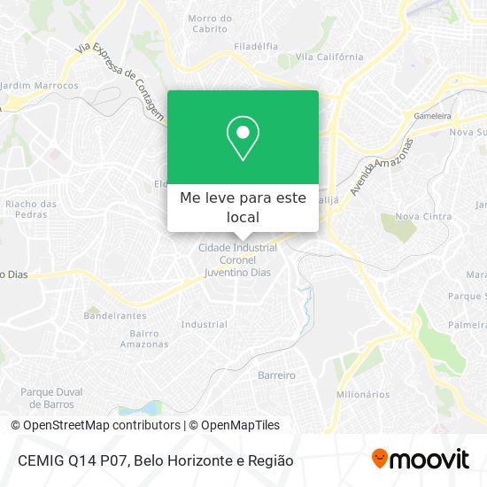 CEMIG Q14 P07 mapa