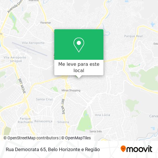 Rua Democrata 65 mapa