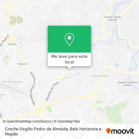 Creche Virgilio Pedro de Almeida mapa