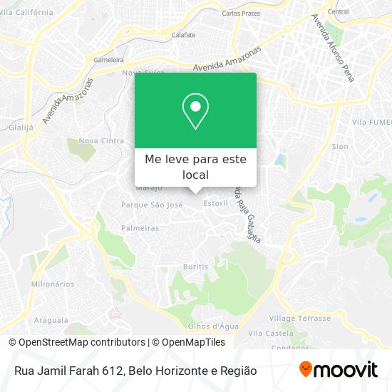 Rua Jamil Farah 612 mapa