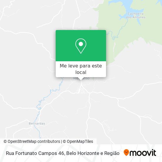Rua Fortunato Campos 46 mapa